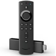 Amazon Fire TV Stick 4K streaming device with Alexa